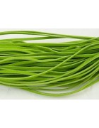 Шнур из искусственной замши светло-зеленый яркий