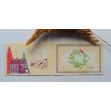 Карточки двусторонние. 9*6 см