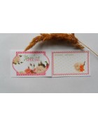 Карточки двусторонние. 9*6 см