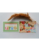 Карточки двусторонние. 9*6 см